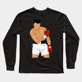 Muhammad Ali - Greatest Of All Time - Drawing Long Sleeve T-Shirt